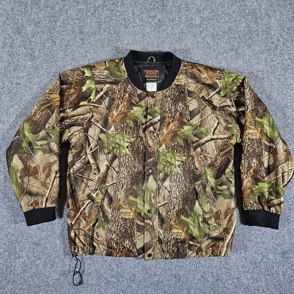 Stearns Dry Wear‎ Camo Realtree Snap Jacket Men's Size Large Hunting Outdoors - Picture 1 of 7